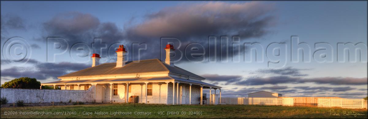 Peter Bellingham Photography Cape Nelson Lighthouse Cotttage - VIC (PBH3 00 32400)